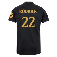 Fotbalové Dres Real Madrid Antonio Rudiger #22 Alternativní 2023-24 Krátký Rukáv
